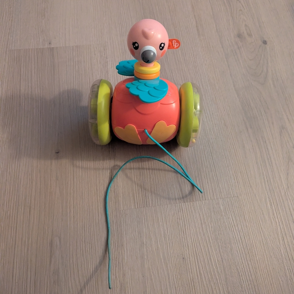 Fischer-Price Paradise Pal Pull-Along flamingo